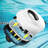 Cordless Robotic Pool Cleaner – 130 Min Runtime, Automatic Pool Vacuum For In-Ground Pools Up To 850 Sq Ft