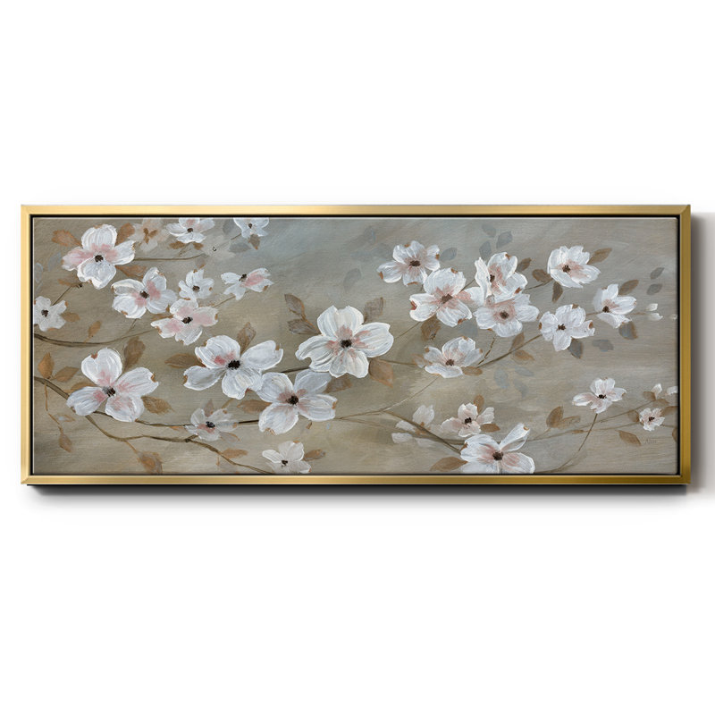 Dogwood Dream - toile encadrée, H 24 po x l 60 po