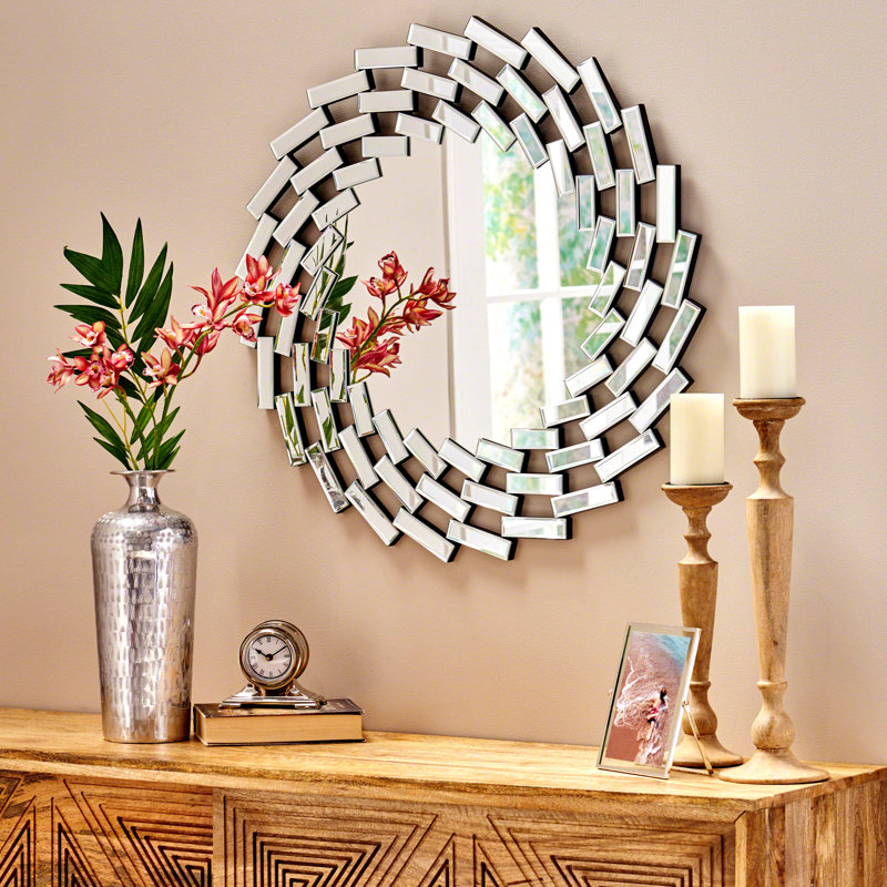 Miroir irrégulièrement décoré pour la maison