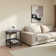 Arrabury Sled End Table - Storage Nightstand with Drawer