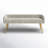 Millbury Polyester Upholstered Bench with Metal Leg-426484232