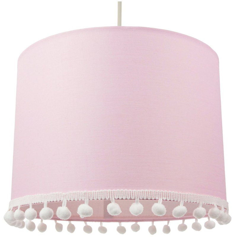 18cm H Cotton Drum Lamp Shade ( Screw On )