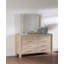 Commode 9 tiroirs avec miroir Masada