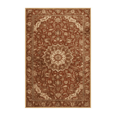 Machine Washable Persian Brown Area Rug