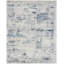 Biyron Abstract Area Rug in Blue-1308956377