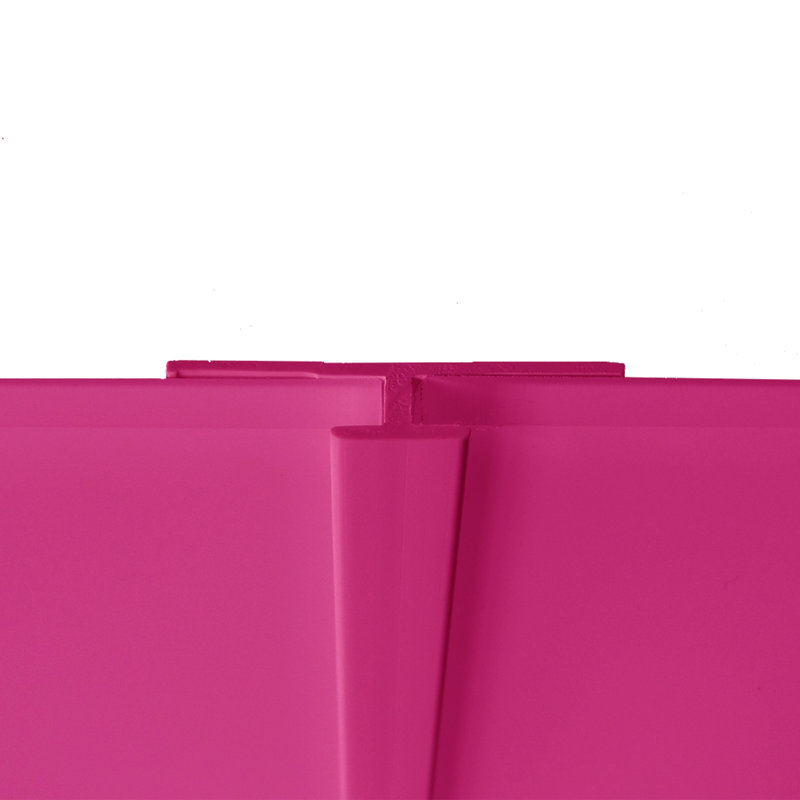 1.22" x 96" Wall Paneling in Pink