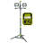 PowerSmith 8,000 Lumen Dual Head LED Work Light with All Metal Telescoping Tripod Stand and 5 Year W