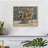 Vintage Floral-CIX -Framed Print - Restickable