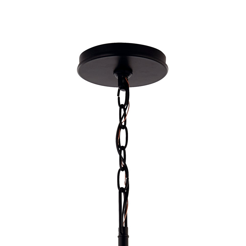 Lustre 14 lumières , Noir satiné