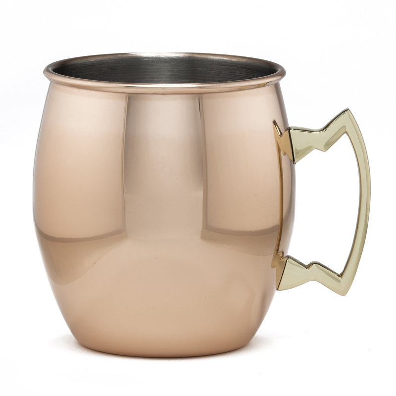 20 oz Tasse en acier inoxydable Moscow Mule