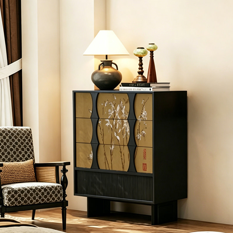 Commode d'appoint de style rétro moderne