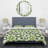 Green Circle Pattern - Abstract Duvet Cover Set - Microfiber Polyester-1851506555
