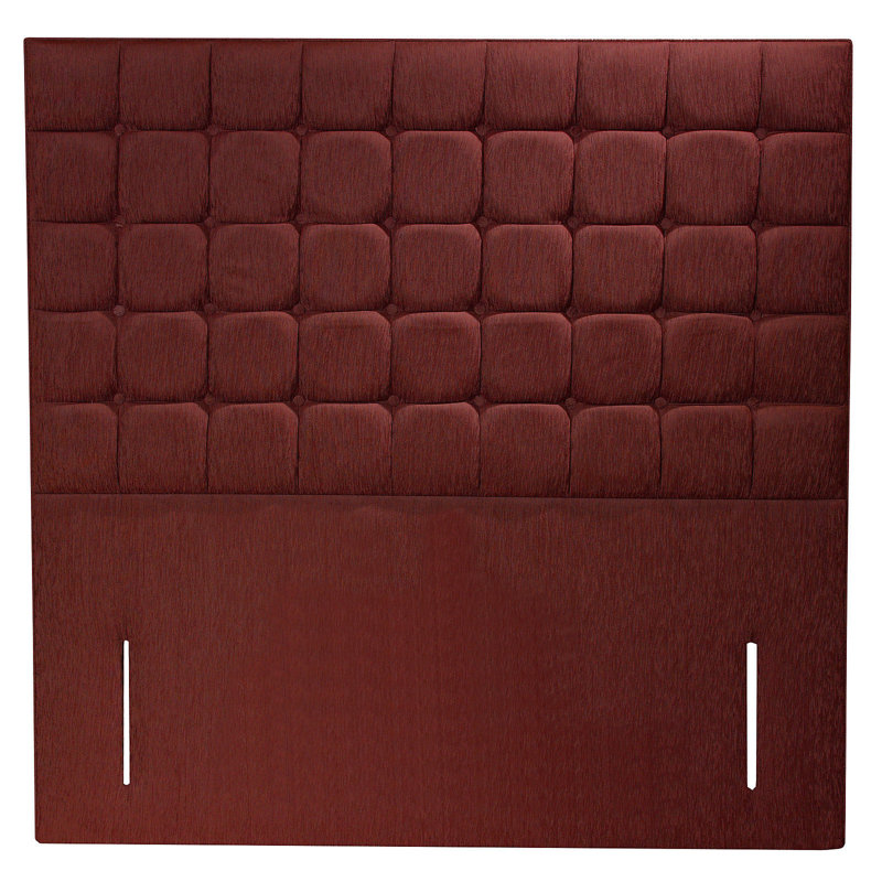 Sirimione Upholstered Headboard, King (5'), Plum, Linen