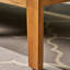 Canapé modulaire en bois pour l'extérieur avec coussins modernes en forme de L