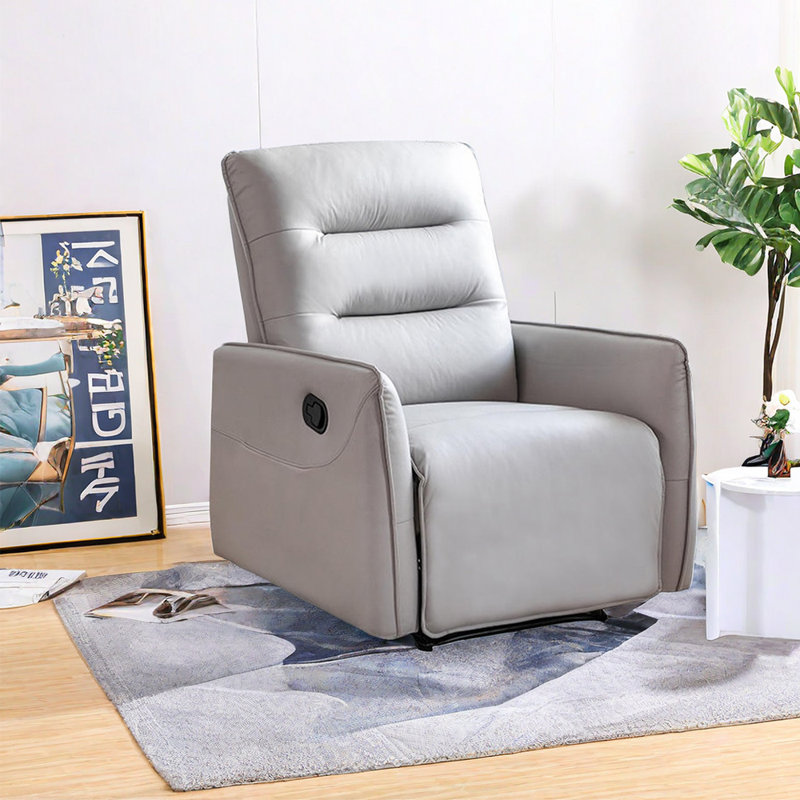 Fauteuil inclinable Scornik, Mélange de polyester gris