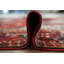 Tapis traditionnel rétro à motif géométrique 8 x 10