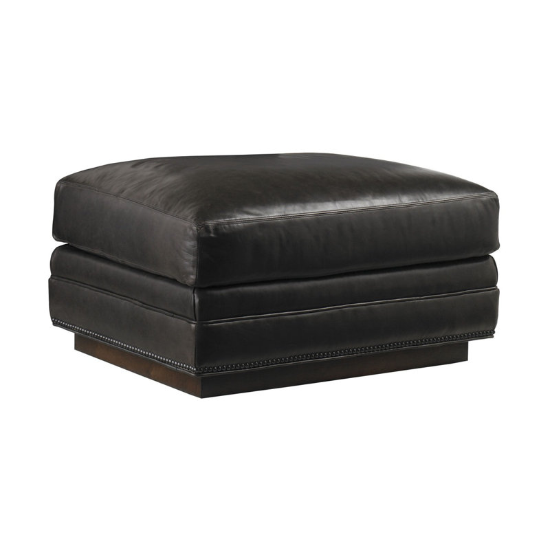 Balance Leather Ottoman