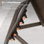 Ensemble de chaises longues d'extérieur en métal (ensemble de 4)-109048483