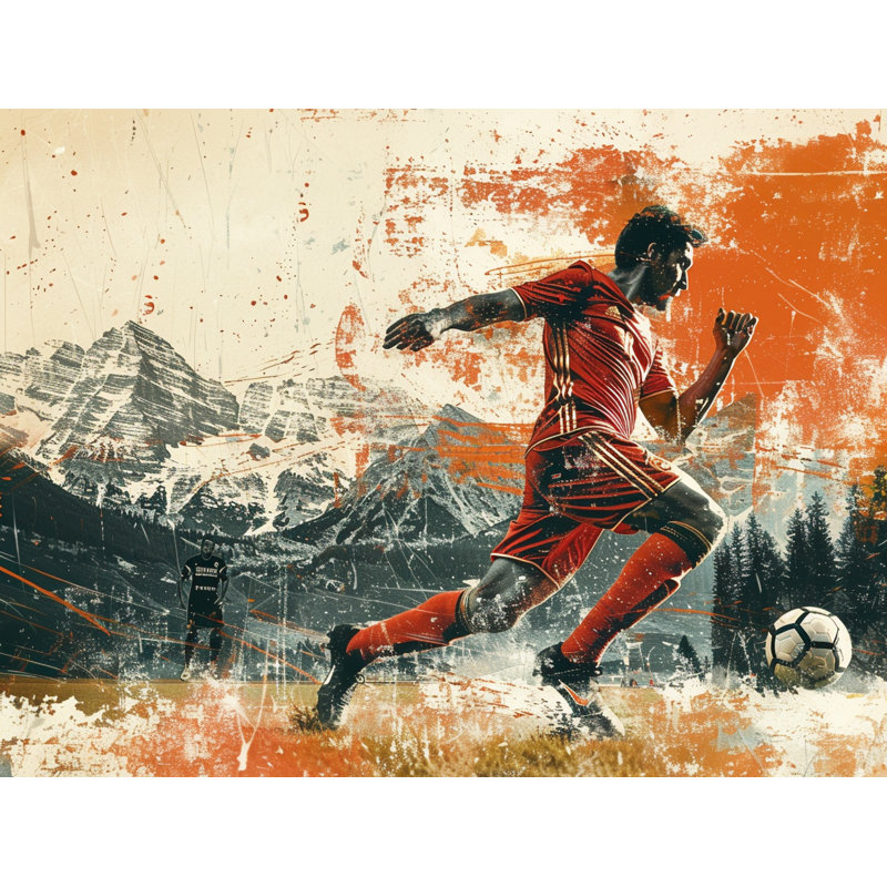 Soccer Microfiber / Polyester Comforter, Twin Comforter