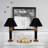 Melted Candle Cylinder Base Table Lamp-100852278