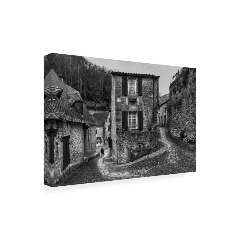 Oskar Baglietto  Rural Life Canvas Art, 16" H x 24" W