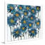 «Forget Me Not Bouquet», reproduction de peinture acrylique encadrée-30732349