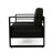 Dark Gray Aluminium Bay Mp1 Backyard - Design, 55.54 In. Depth, 27.7 Width, 25.48 Height Ideal For Backyards, D X W H, 41.45 Lb