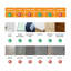 Grindle 15cm W x 15cm L PVC Peel and Stick Mosaic Tile-832949706