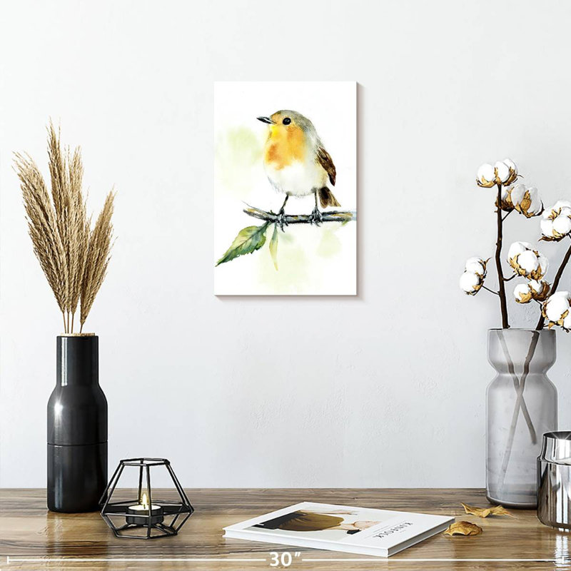 Brampt Robin Songbird, 12" H x 8" W