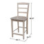 Tabouret de comptoir 24 po Klynn-1087975874