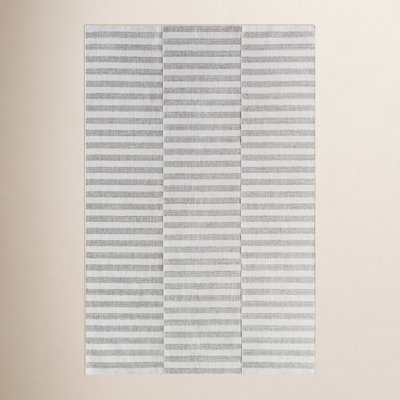 Evett Hand-Woven Striped Rug