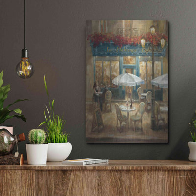 " Paris Cafe I Crop " by Danhui Nai