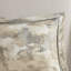 Édredon de luxe grand format - Mélange de coton texturé gris, taupe, crème, motif abstrait, 2 taies décoratives, 3 coussins lavables à la machine - Rembourrage 1 jupe de lit 7 pièces-125444765