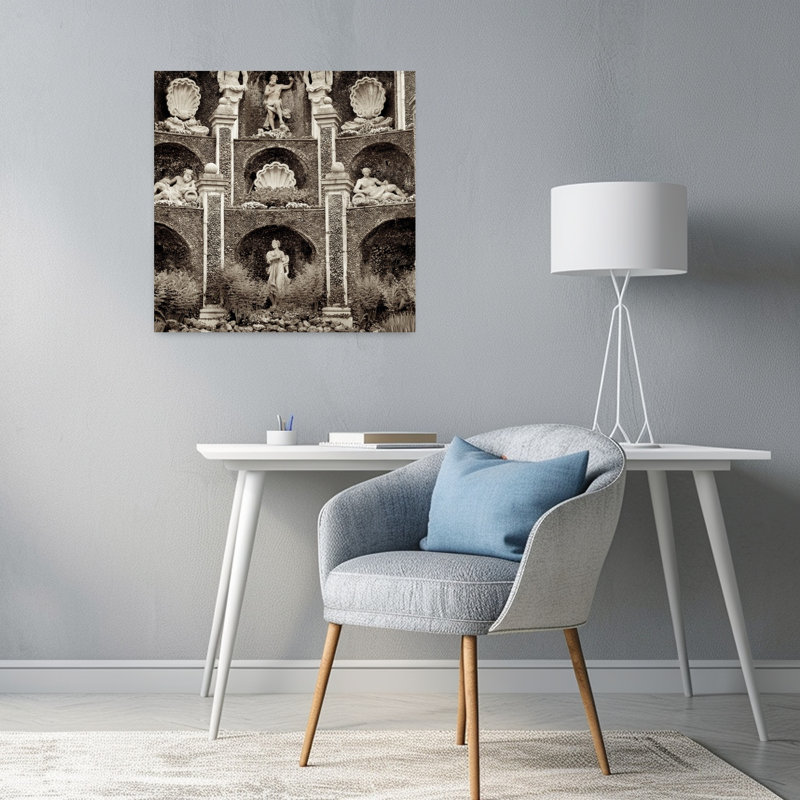 Giardini Italiano 7 Architecture Art, 24" H x 24" W