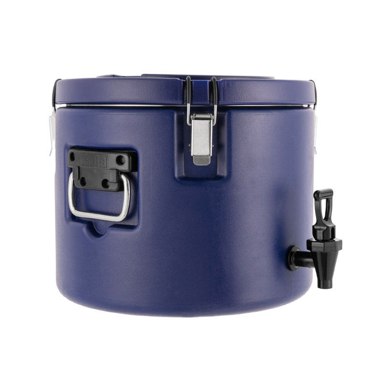 Insulated Beverage Dispenser, Blue