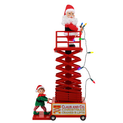 Magic of Christmas 50" Animated & Musical Santa's Lift