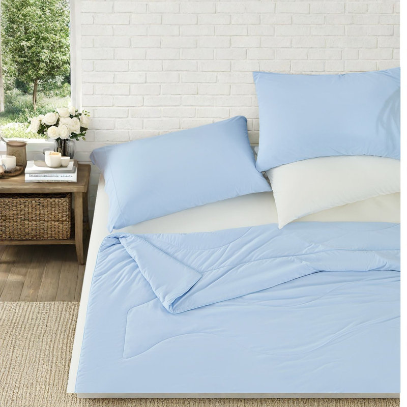 Ensemble d'édredon rafraîchissant en nylon 60 x 90, style maison moderne