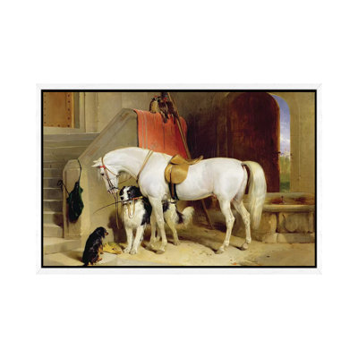 Prince George's Favourites by Sir Edwin Landseer - Painting on Canvas