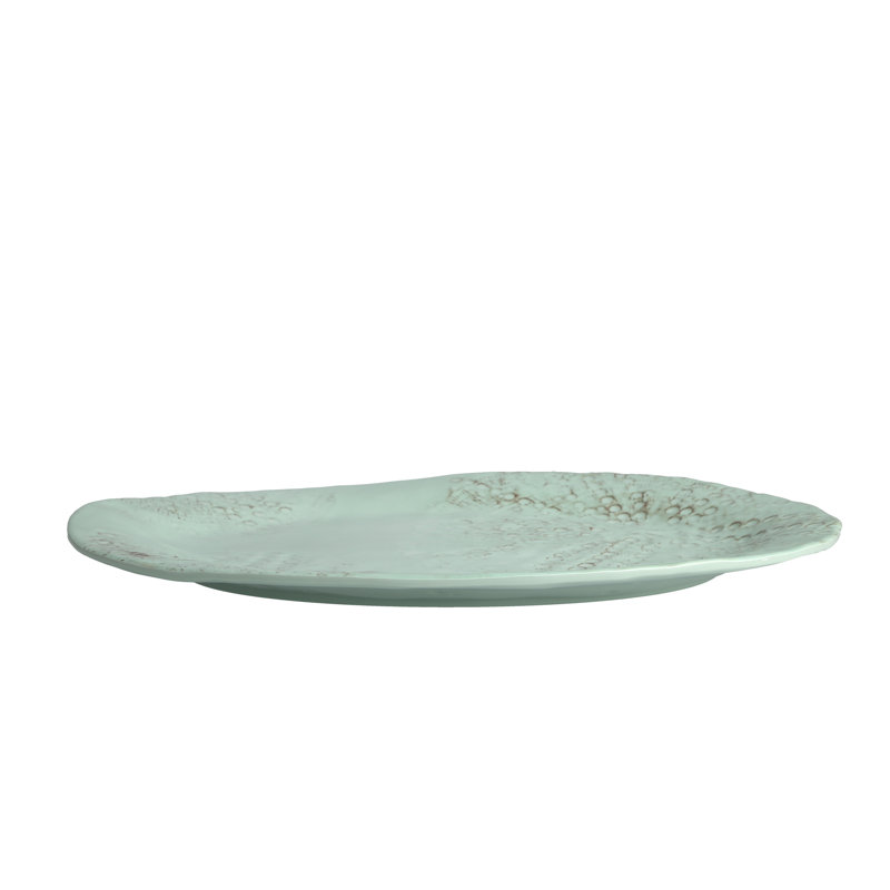 Fortessa Eddie Oval Melamine Platter, Mint Green