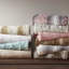 1 couverture en fausse fourrure 108X90 "1PC-121319968-121319967