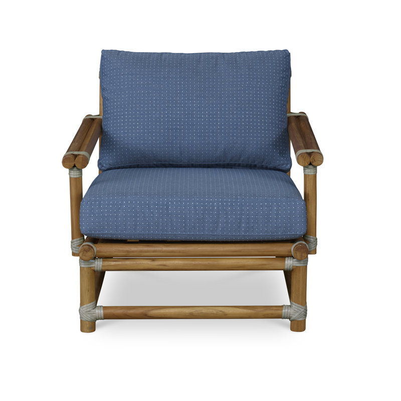 Carrier And Company Outdoor Outdoor Teak Lounge Chair, Sand 51900L21