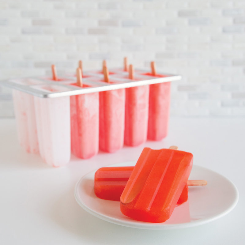 Fox Run Brands Frozen Popsicle Maker Ice Pop Mold with 24 Popsicle Sticks