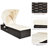 Deatonville Reclining Chaise Lounge with Cushion and Table-12729894