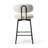 Bayville 27" Faux Shearling Fabric Upholstered Swivel Counter Stool (Set Of 2)-115184305