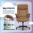 Serta® Torrington Big & Tall Office Chair, with Flip-Up Padded Armrests, Ultra-Comfortable ComfortCoils™ Seat Cushion Technology, Modern Executive Premium PU Desk Chair-110731089