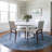 Machine Washable Indoor/Outdoor Xhevrie Blue Rug-837793296