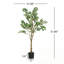 Ficus artificiel 51 po avec pot en plastique