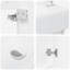Single Bathroom Vanity with Ceramic Basin-143182516