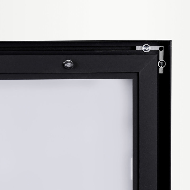 Genever Metal Wall Mirror, 70cm H x 75cm W