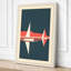 Streamlined Aircraft Mid-Century - Wrapped Canvas-728956261-728956264